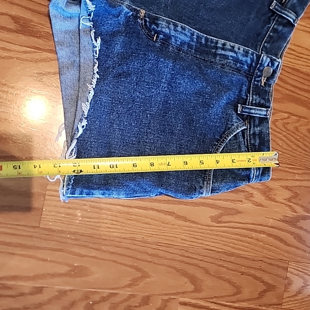 Y2K Wrangler Cutoffs shorts size 29 festival distressed high waisted - Picture 2 of 8